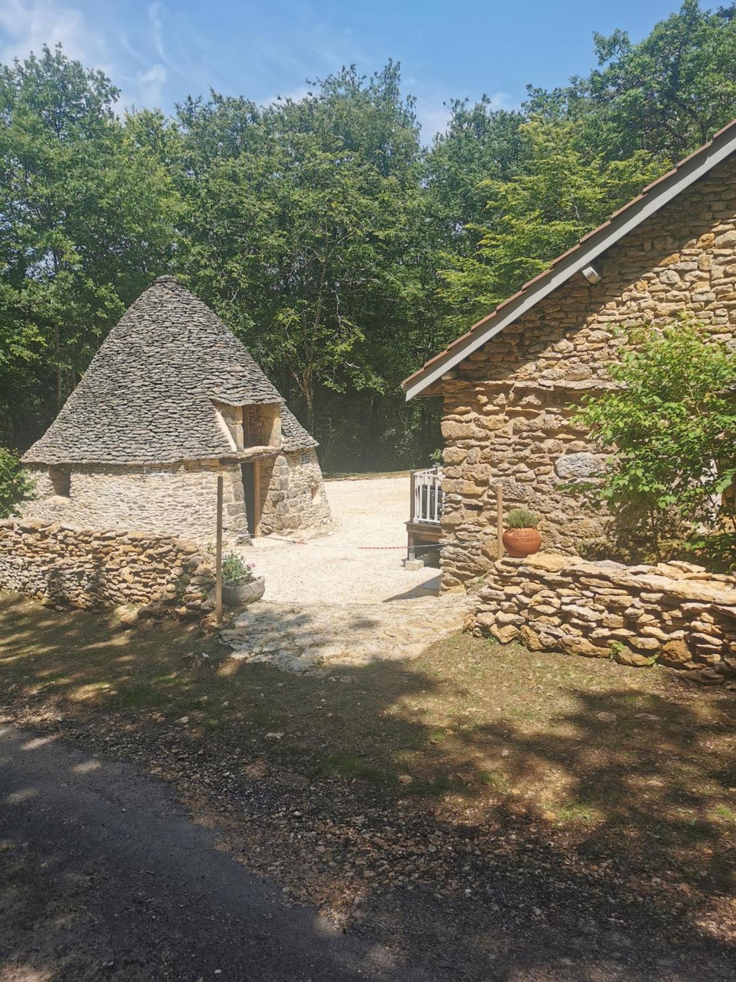 La Borie Du Bois Sarlat Bed and Breakfast Saint-Andre-d'Allas Exteriör bild